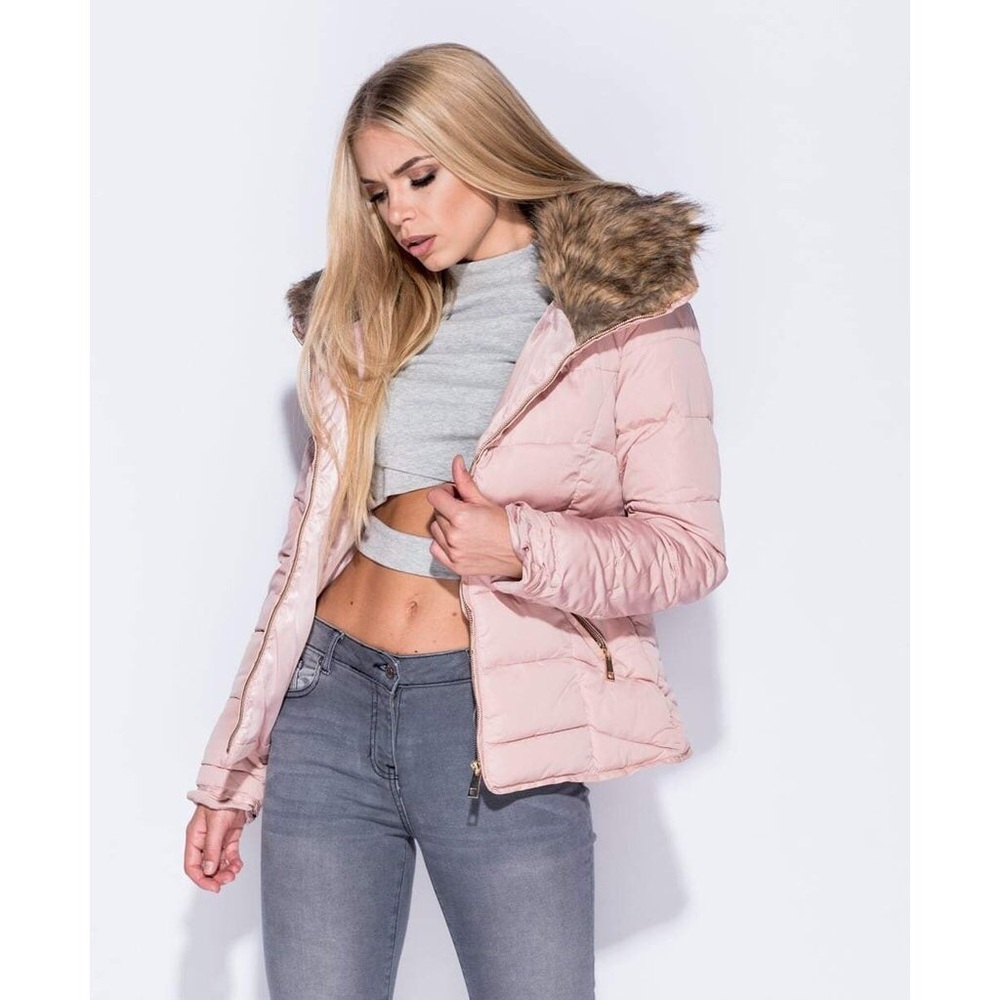 Puffa Jacket- Nude